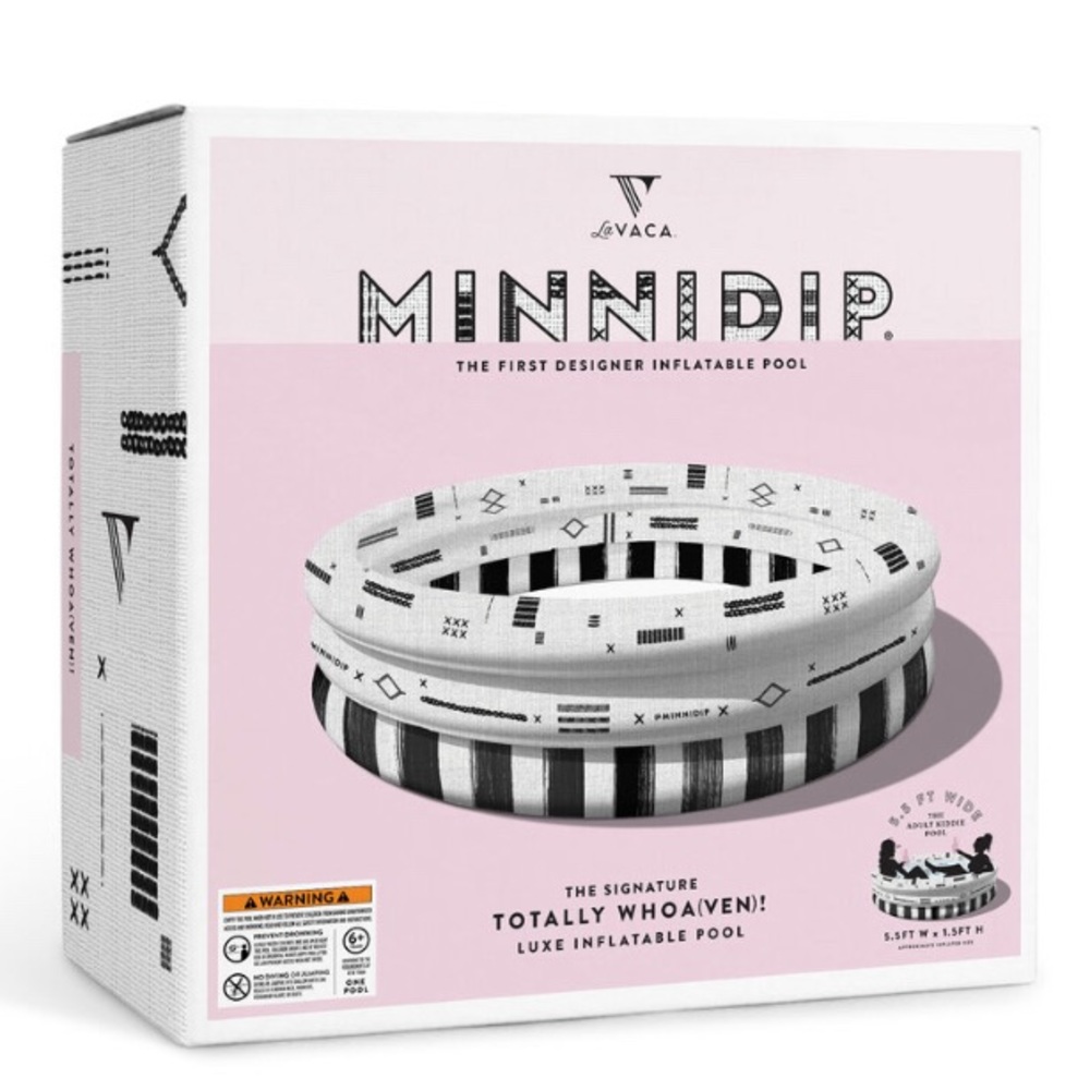 MINNIDIP LUXE INFLATABLE POOLS BY LA VACA